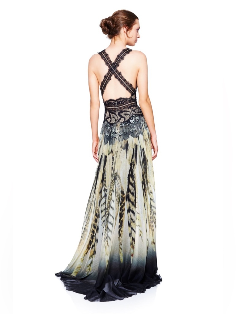 Tadashi Shoji Runway Black Lace Overlay Cocktail Dress - Picture 2 of 5
